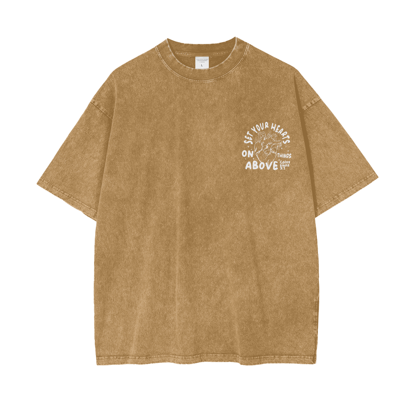 Set Your Hearts - Light Brown Official