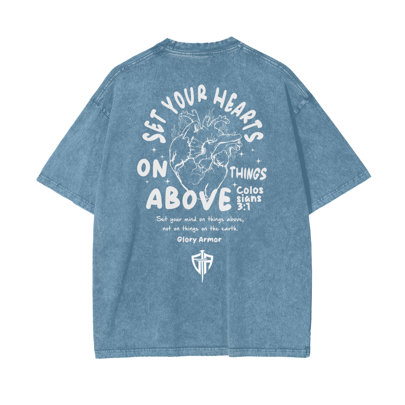 Set Your Heart - Light Blue Official
