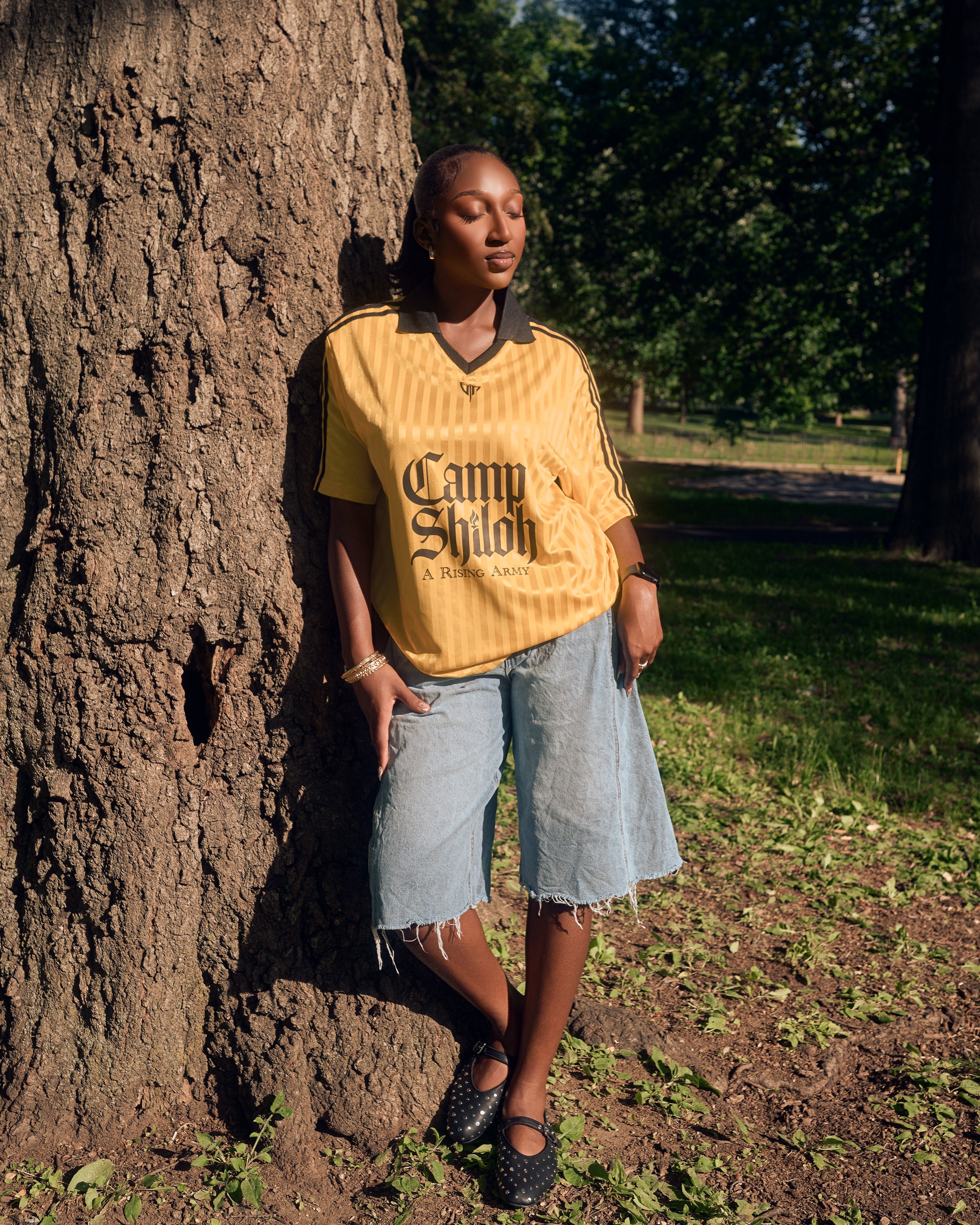 CampShiloh Jerseys - White/Yellow