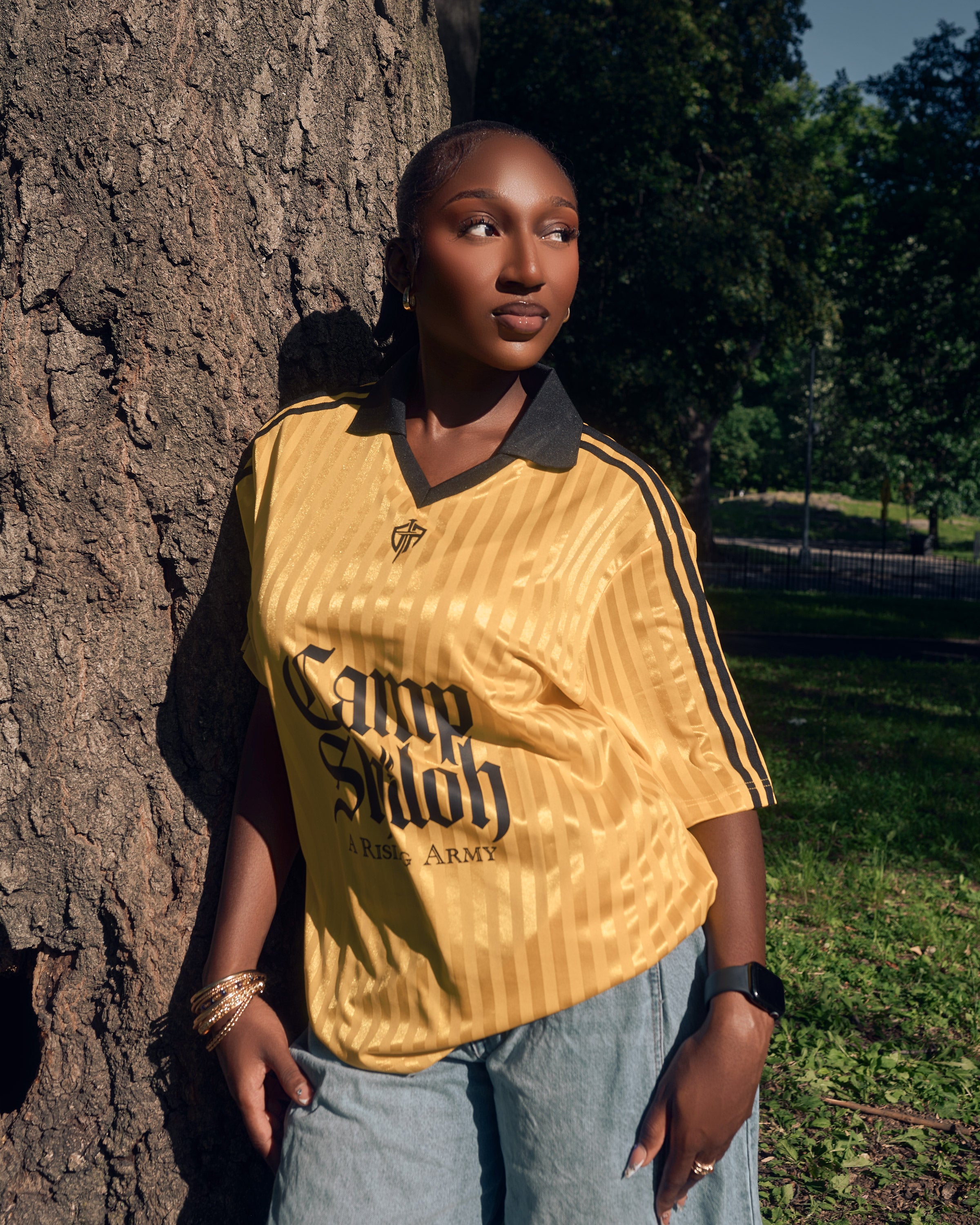 CampShiloh Jerseys - White/Yellow