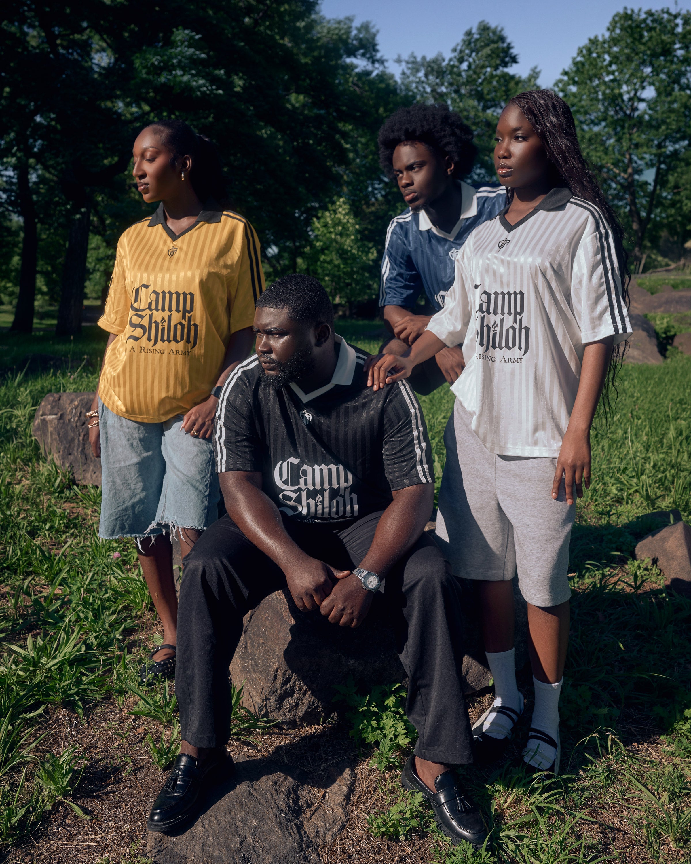 CampShiloh Jerseys - White/Yellow