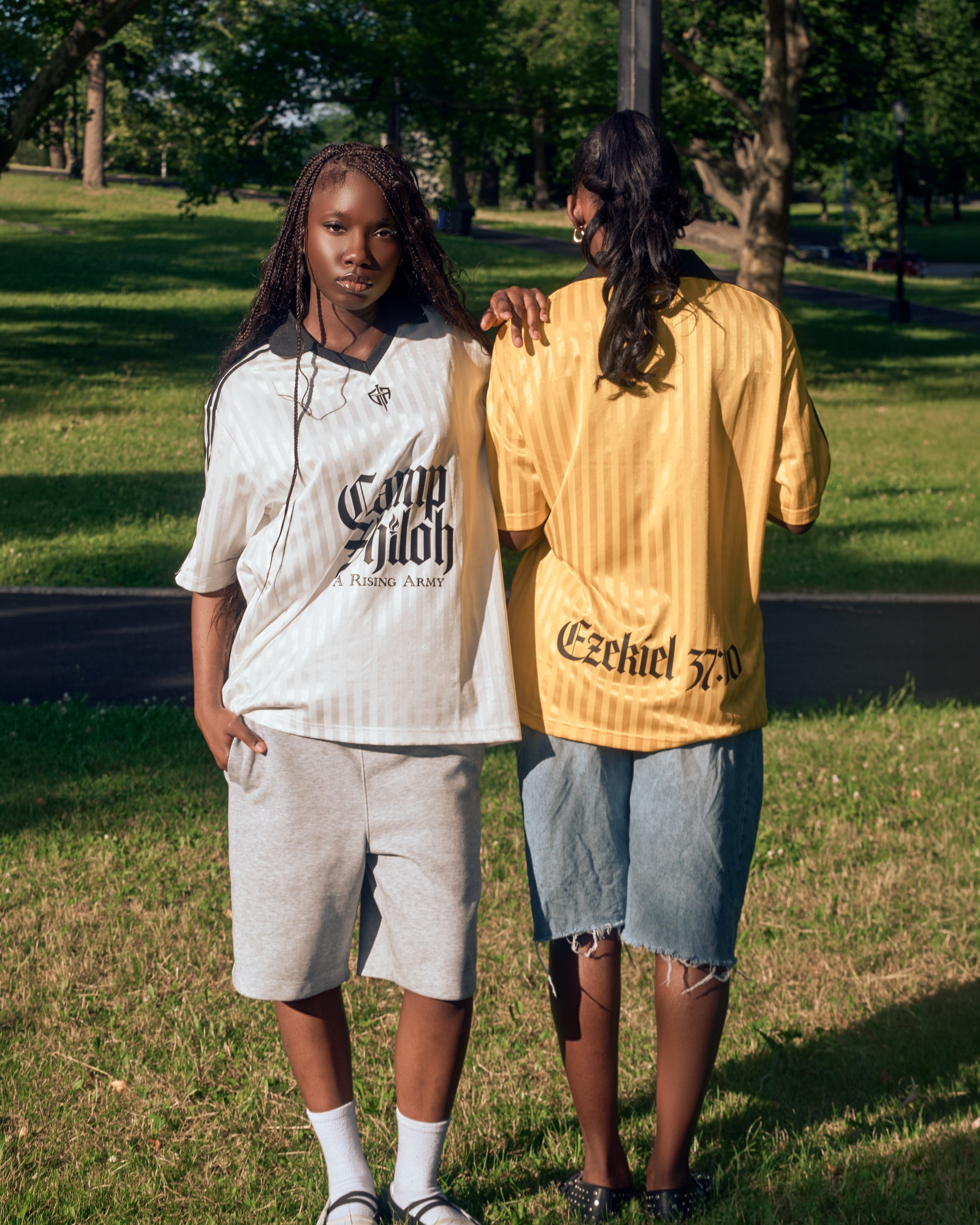 CampShiloh Jerseys - White/Yellow