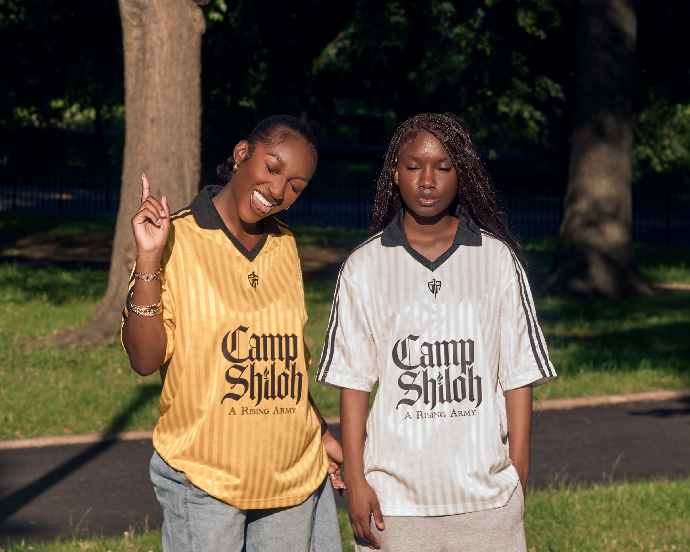CampShiloh Jerseys - White/Yellow
