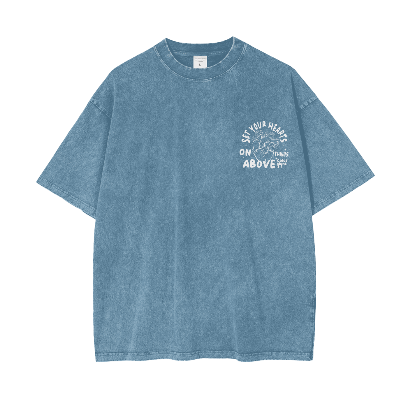 Set Your Heart - Light Blue Official